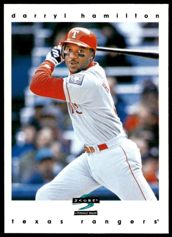 1997 Pinnacle Score Darryl Hamilton #13 (Front)