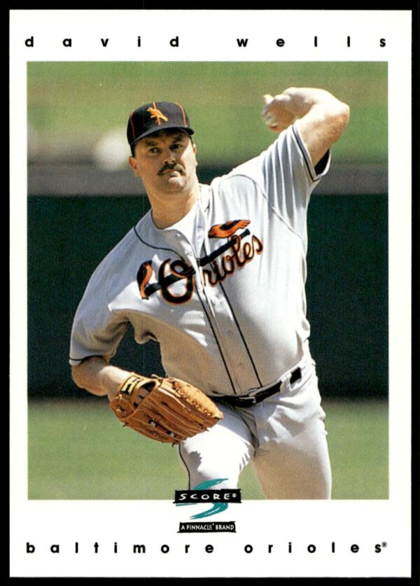 1997 Pinnacle Score David Wells #15 (Front)