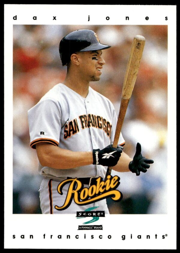 1997 Pinnacle Score Dax Jones #323 (Front)