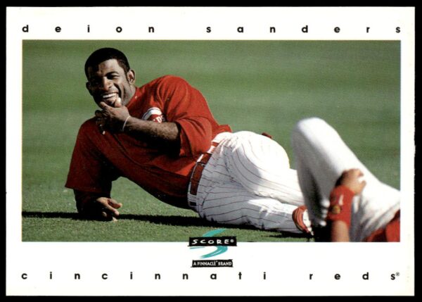 1997 Pinnacle Score Deion Sanders #431 (Front)