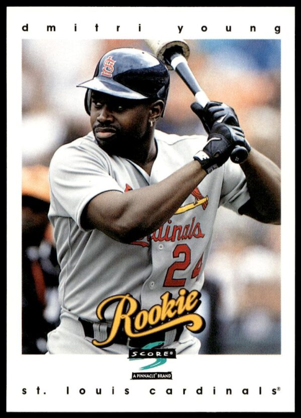 1997 Pinnacle Score Dmitri Young #478 (Front)