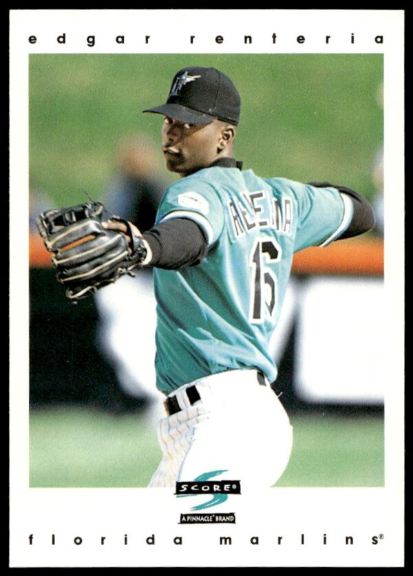 1997 Pinnacle Score Edgar Renteria #50 (Front)