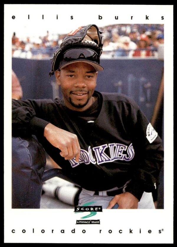 1997 Pinnacle Score Ellis Burks #74 (Front)