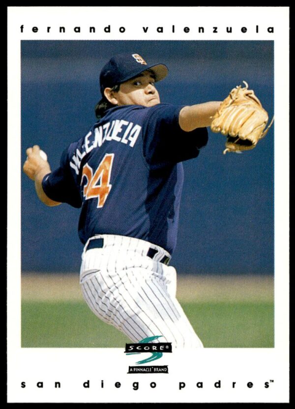 1997 Pinnacle Score Fernando Valenzuela #272 (Front)