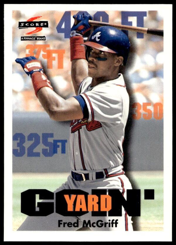 1997 Pinnacle Score Fred McGriff #512 (Front)