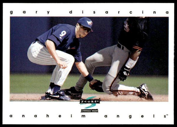 1997 Pinnacle Score Gary DiSarcina #423 (Front)