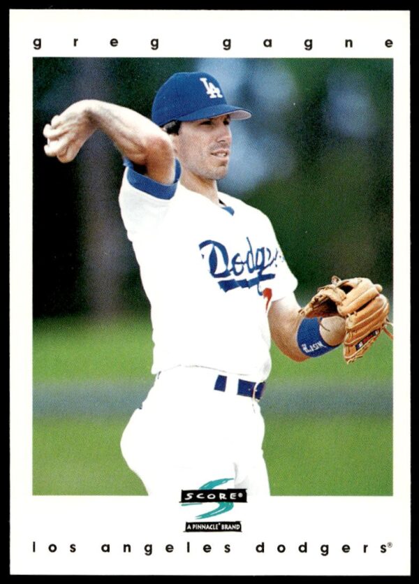 1997 Pinnacle Score Greg Gagne #10 (Front)
