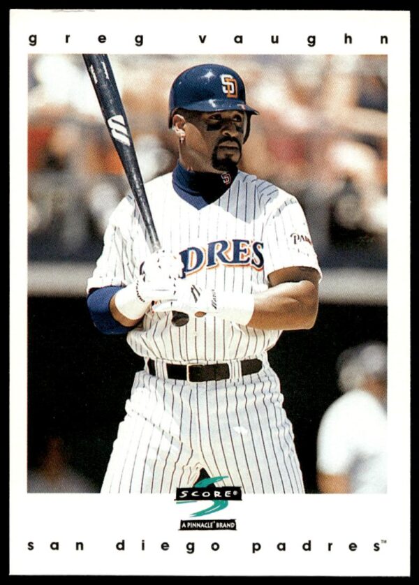 1997 Pinnacle Score Greg Vaughn #194 (Front)