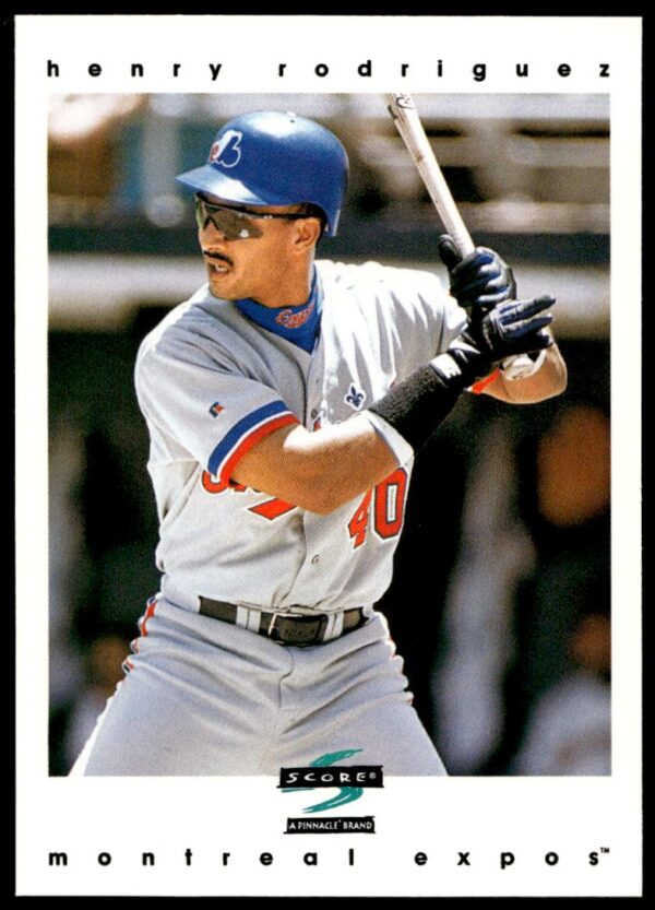 1997 Pinnacle Score Henry Rodriguez #228 (Front)