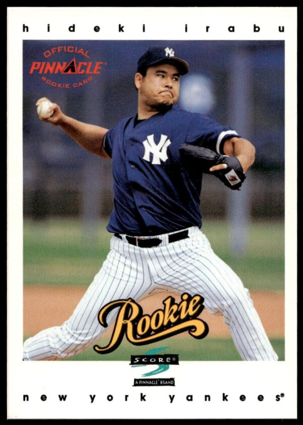 1997 Pinnacle Score Hideki Irabu #551 (Front)