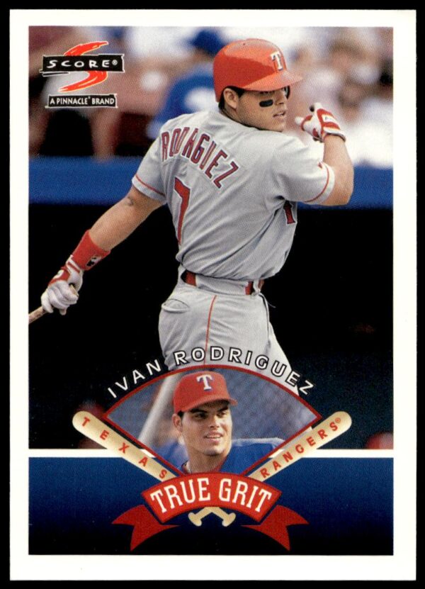 1997 Pinnacle Score Ivan Rodriguez #547 (Front)