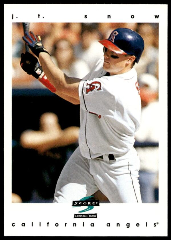 1997 Pinnacle Score J.T. Snow #304 (Front)