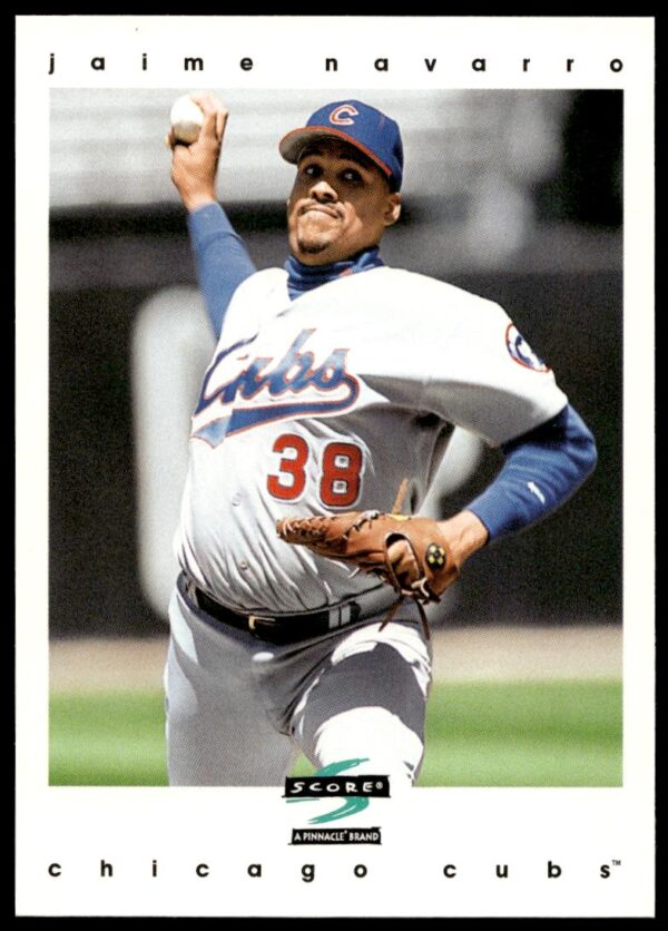 1997 Pinnacle Score Jaime Navarro #15 (Front)