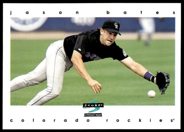 1997 Pinnacle Score Jason Bates #HR427 (Front)