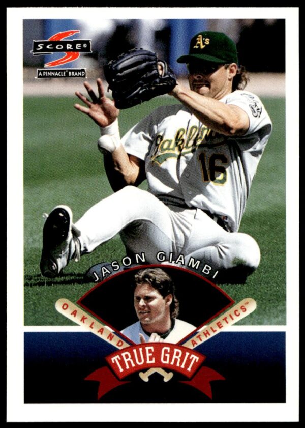 1997 Pinnacle Score Jason Giambi #544 (Front)