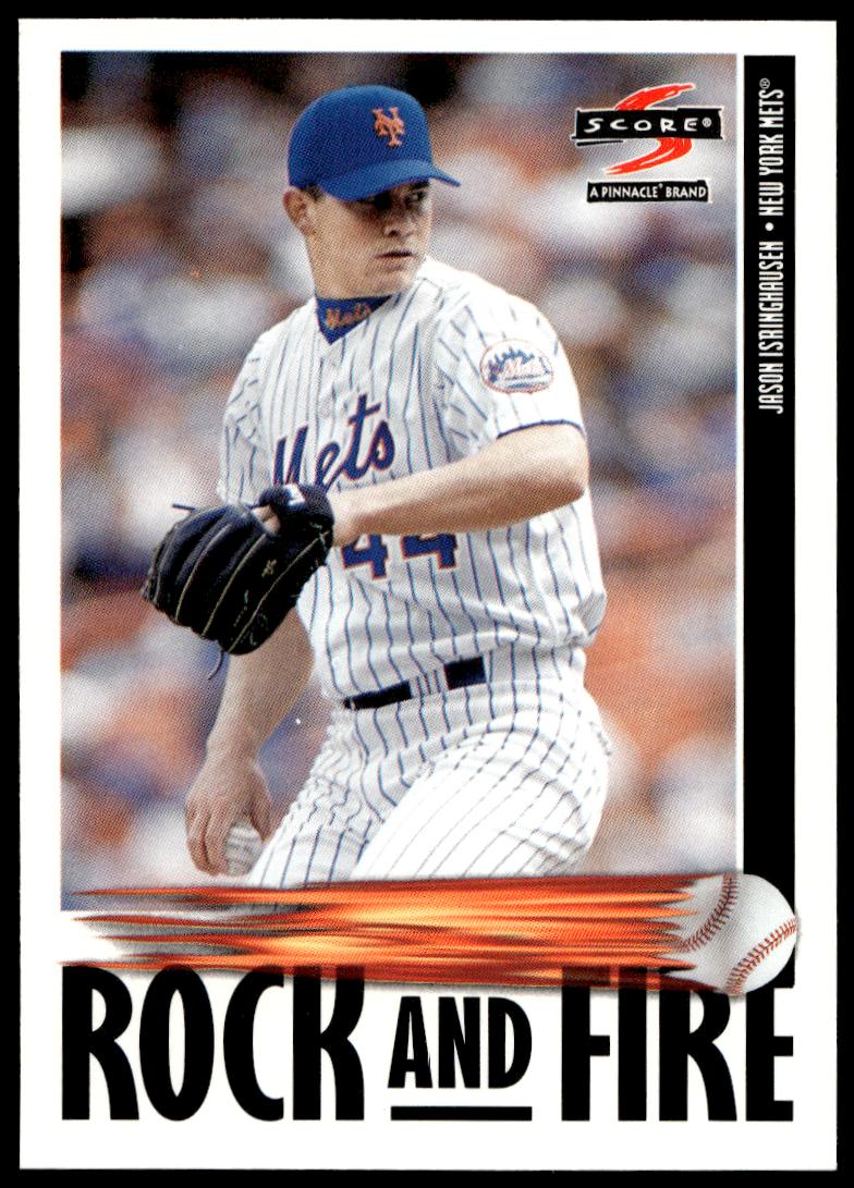 1997 Pinnacle Score Jason Isringhausen #HR530 (Front)