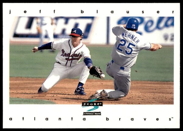 1997 Pinnacle Score Jeff Blauser #434 (Front)