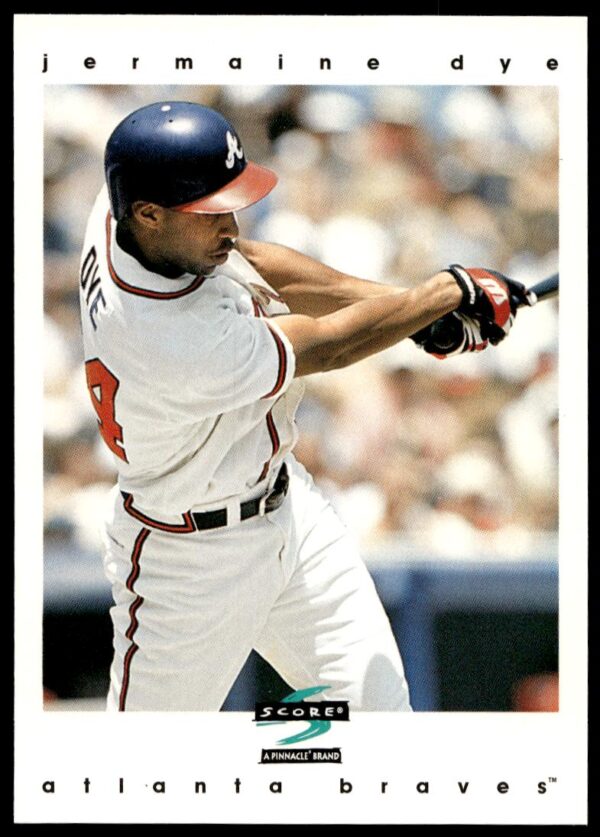 1997 Pinnacle Score Jermaine Dye #7 (Front)