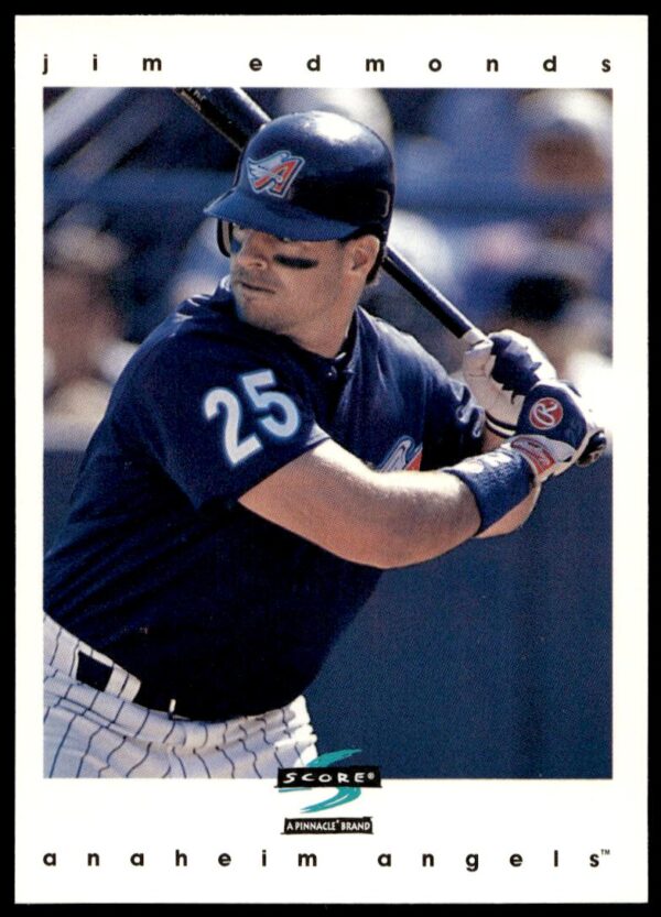 1997 Pinnacle Score Jim Edmonds #402 (Front)