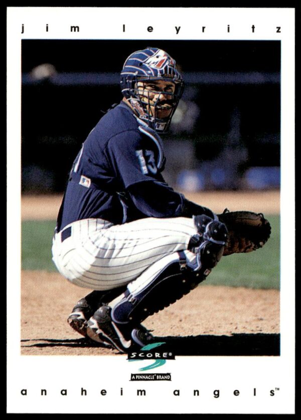 1997 Pinnacle Score Jim Leyritz #466 (Front)