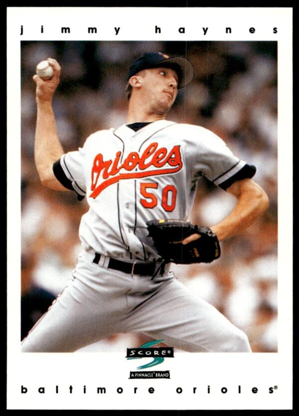 1997 Pinnacle Score Jimmy Haynes #14 (Front)