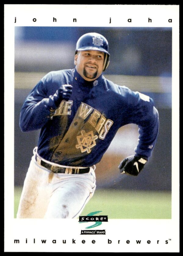 1997 Pinnacle Score John Jaha #68 (Front)