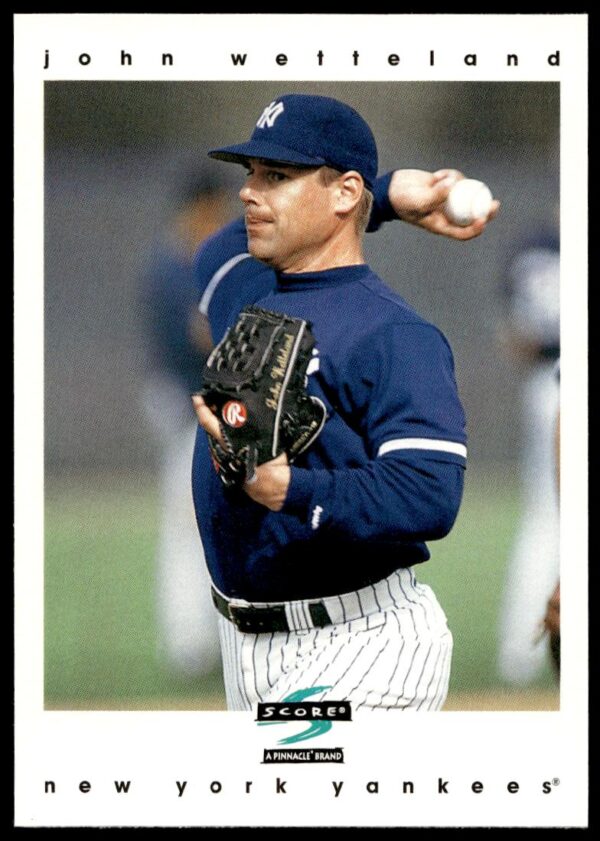 1997 Pinnacle Score John Wetteland #8 (Front)