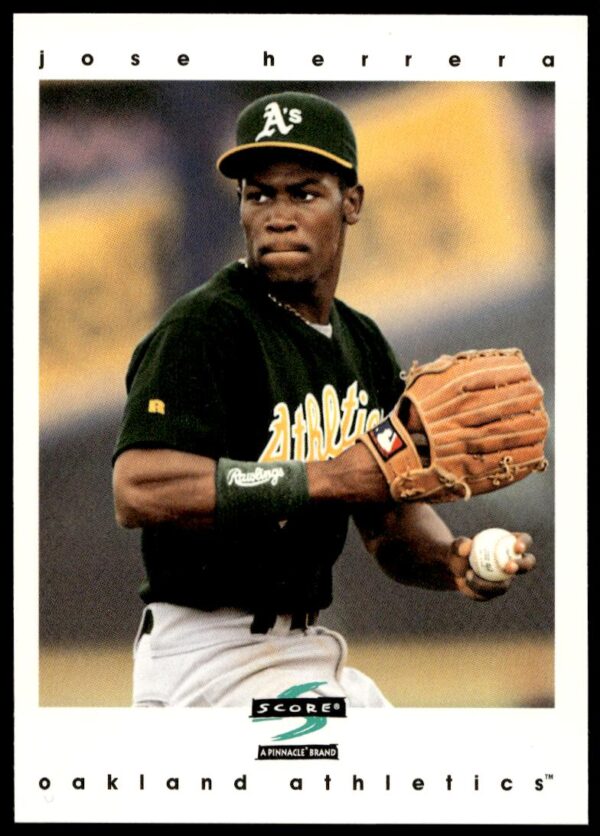 1997 Pinnacle Score Jose Herrera #81 (Front)