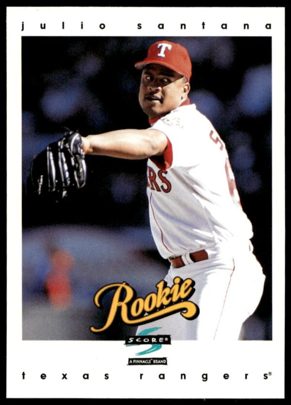 1997 Pinnacle Score Julio Santana #490 (Front)