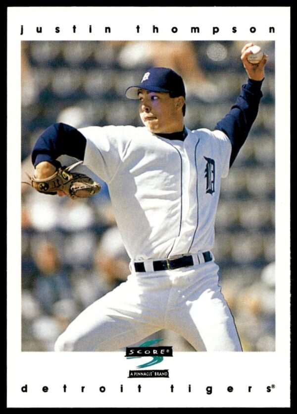 1997 Pinnacle Score Justin Thompson #267 (Front)
