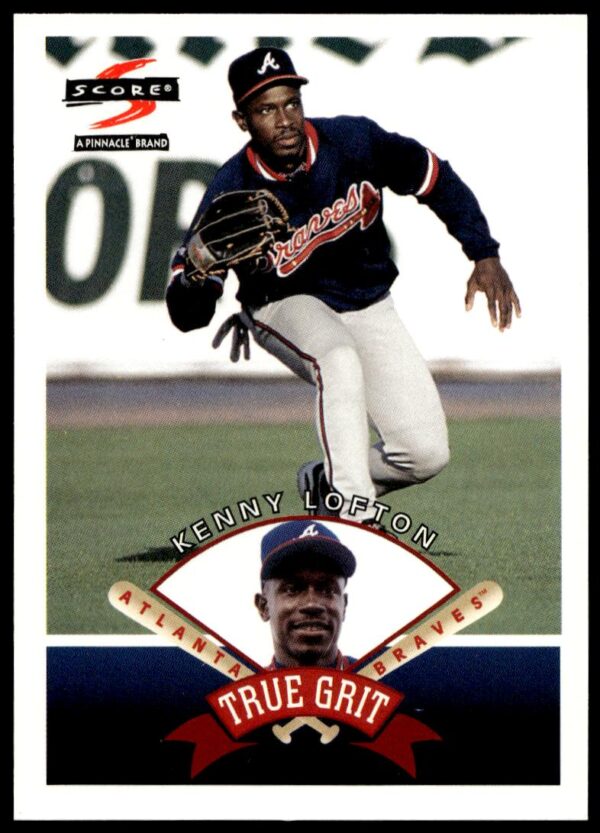 1997 Pinnacle Score Kenny Lofton #HR540 (Front)