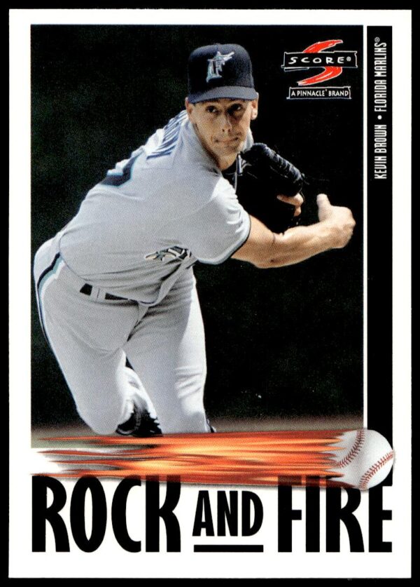 1997 Pinnacle Score Kevin Brown #HR532 (Front)