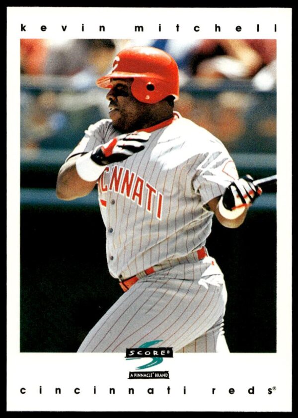 1997 Pinnacle Score Kevin Mitchell #296 (Front)