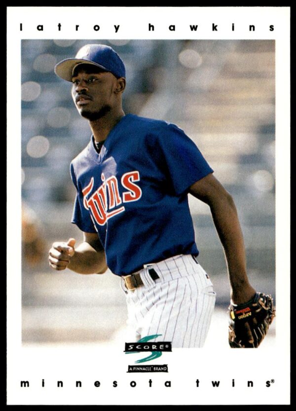 1997 Pinnacle Score LaTroy Hawkins #260 (Front)