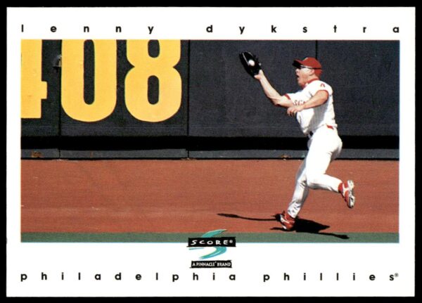 1997 Pinnacle Score Lenny Dykstra #435 (Front)