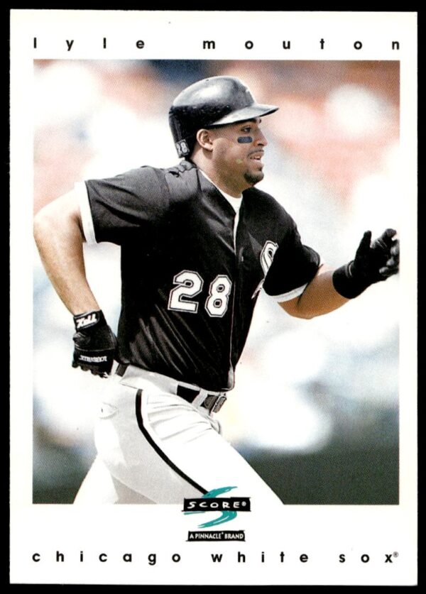 1997 Pinnacle Score Lyle Mouton #218 (Front)