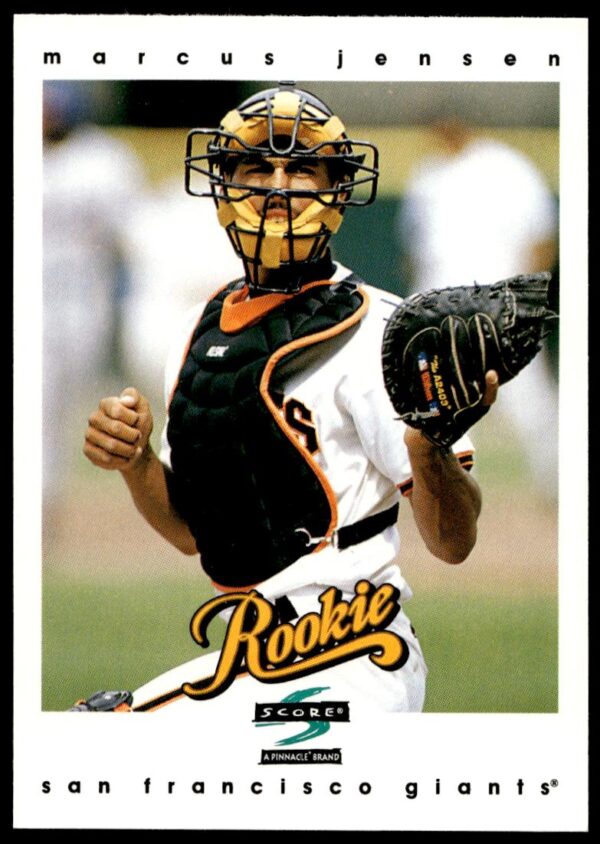 1997 Pinnacle Score Marcus Jensen #327 (Front)