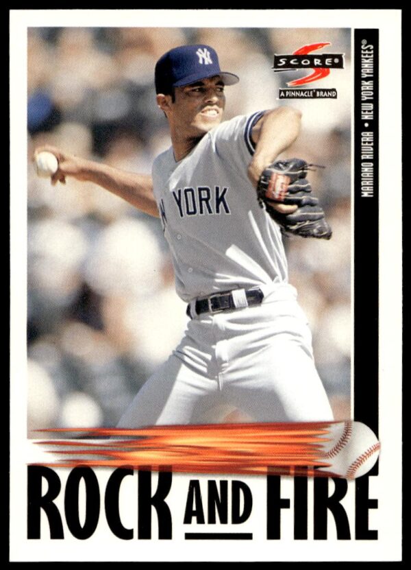 1997 Pinnacle Score Mariano Rivera #527 (Front)