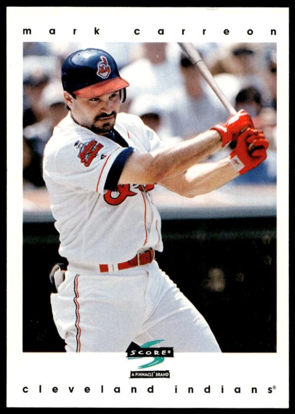 1997 Pinnacle Score Mark Carreon #12 (Front)
