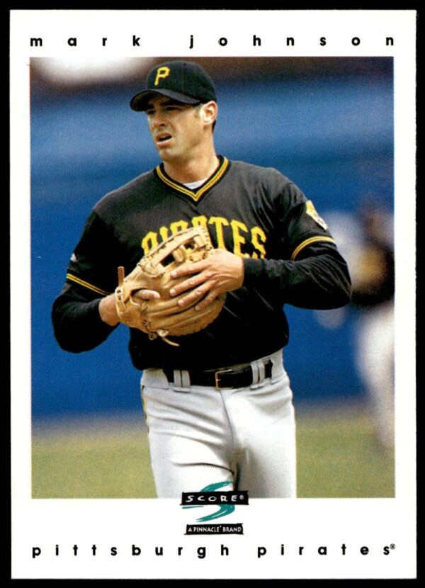 1997 Pinnacle Score Mark Johnson #265 (Front)