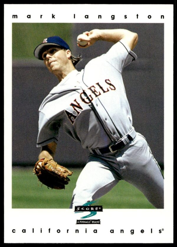 1997 Pinnacle Score Mark Langston #287 (Front)
