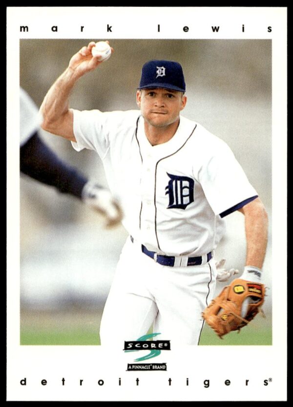 1997 Pinnacle Score Mark Lewis #48 (Front)