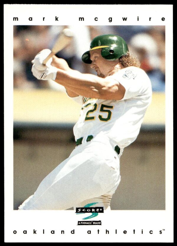 1997 Pinnacle Score Mark McGwire #187 (Front)