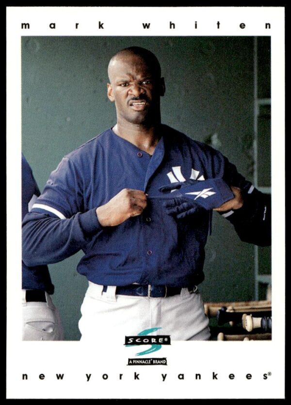 1997 Pinnacle Score Mark Whiten #354 (Front)