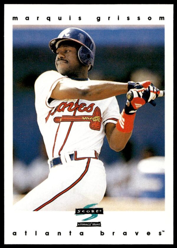 1997 Pinnacle Score Marquis Grissom #14 (Front)