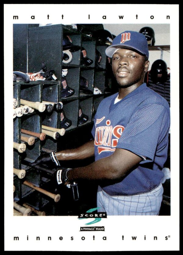 1997 Pinnacle Score Matt Lawton #394 (Front)