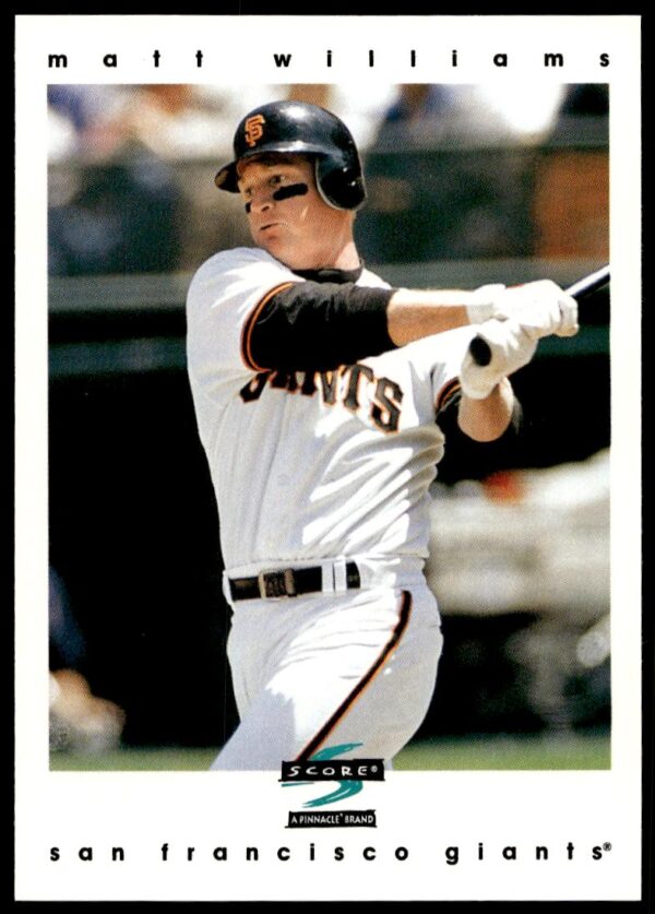 1997 Pinnacle Score Matt Williams #238 (Front)