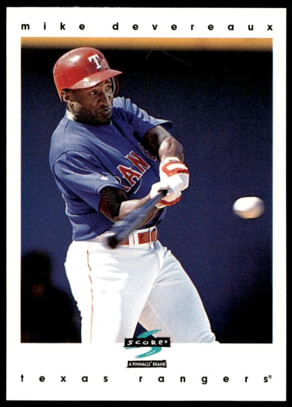 1997 Pinnacle Score Mike Devereaux #451 (Front)