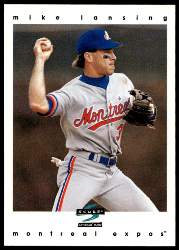 1997 Pinnacle Score Mike Lansing #289 (Front)