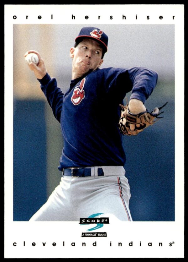 1997 Pinnacle Score Orel Hershiser #378 (Front)